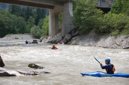 2006-07-07 Paddeln Sommerurlaub sterreich Slowenien B 047