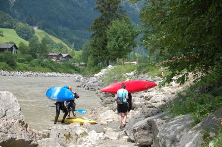 2006-07-07 Paddeln Sommerurlaub sterreich Slowenien B 056