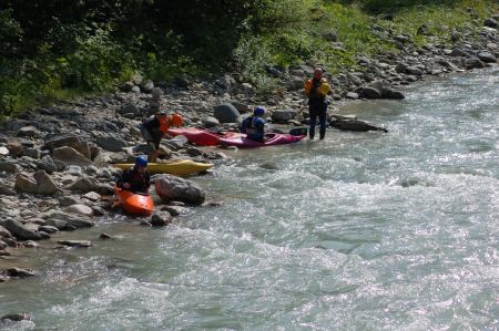 2006-07-07 Paddeln Sommerurlaub sterreich Slowenien E 077