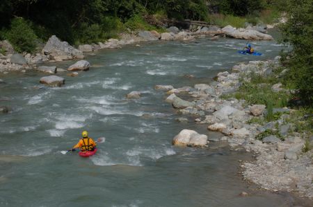 2006-07-07 Paddeln Sommerurlaub sterreich Slowenien E 093