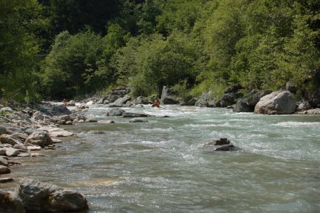 2006-07-07 Paddeln Sommerurlaub sterreich Slowenien G 060