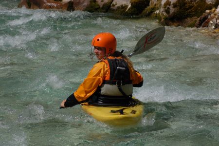 2006-07-07 Paddeln Sommerurlaub sterreich Slowenien K 072