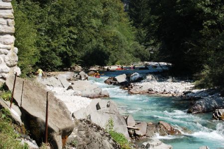 2006-07-07 Paddeln Sommerurlaub sterreich Slowenien M 102