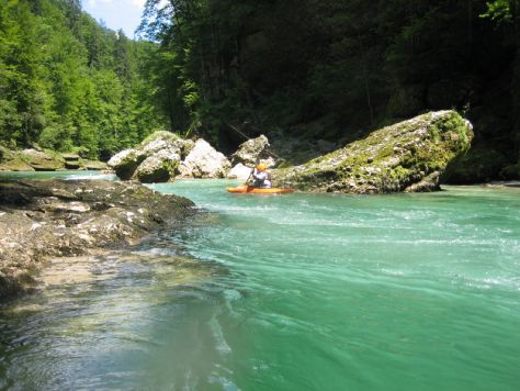 2008-06-30 Paddeln Sommerurlaub Bayern sterreich (Wolfgang) 187
