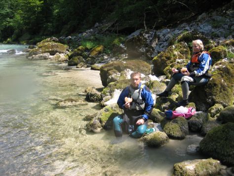 2008-06-30 Paddeln Sommerurlaub Bayern sterreich (Wolfgang) 193