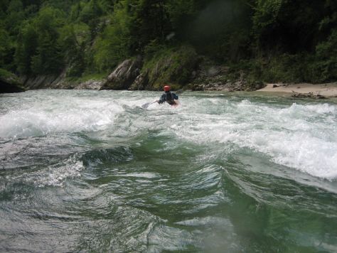 2008-06-30 Paddeln Sommerurlaub Bayern sterreich (Wolfgang) 218