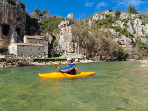2010-03-31 Paddeln La Beaume Tour 2 020