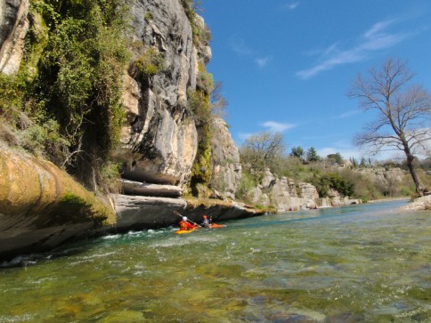 2010-04-06 Paddeln La Beaume Tour 3 092